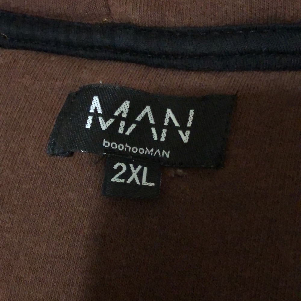 Man boohoo man zip up hoodie - Picture 2 of 3
